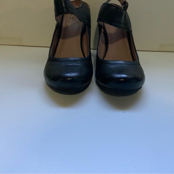 *Miz Mooz Leather Adjustable Ankle Strap Pumps Slingback - Picture 4 of 8